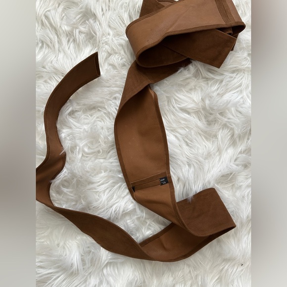 Peruvian Connection Suede Obi Sash -new never worn - Picture 5 of 5